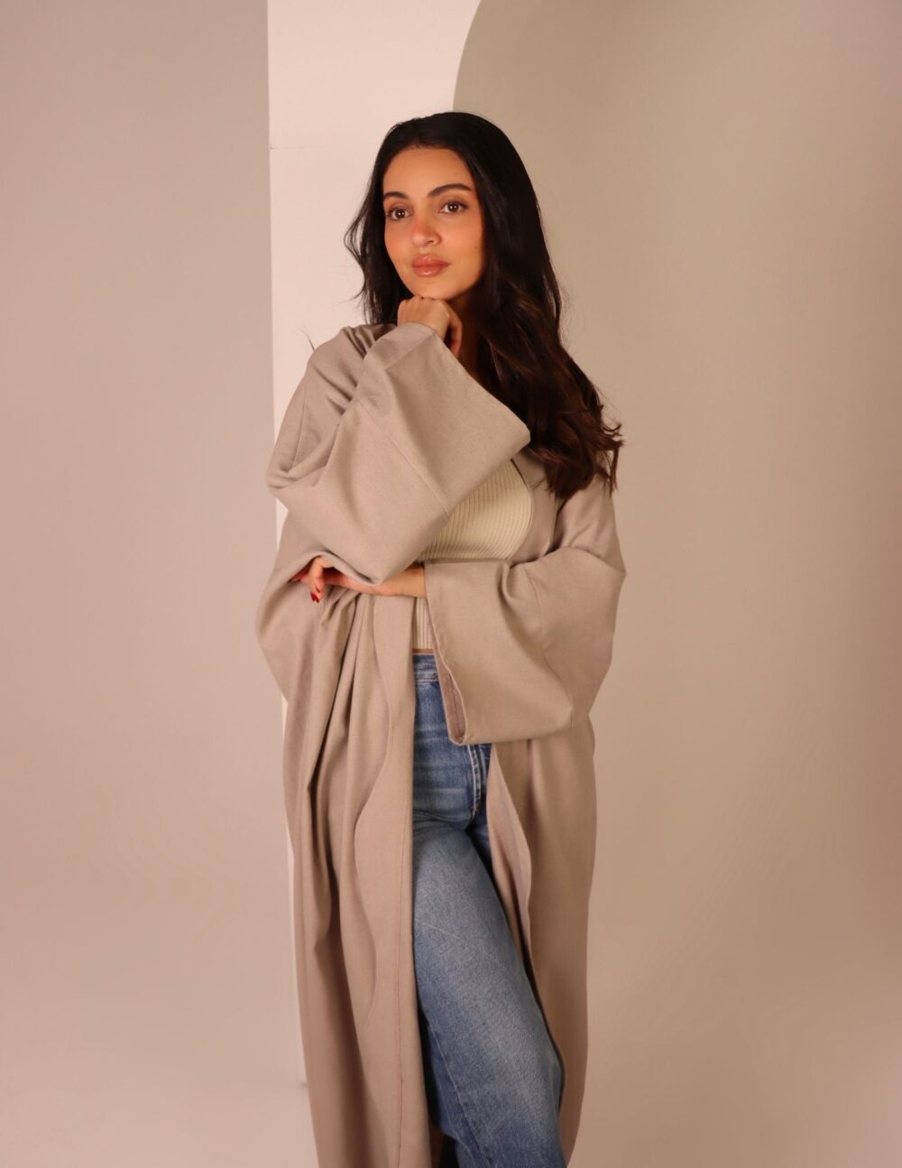 Jenin Abaya — Khaki