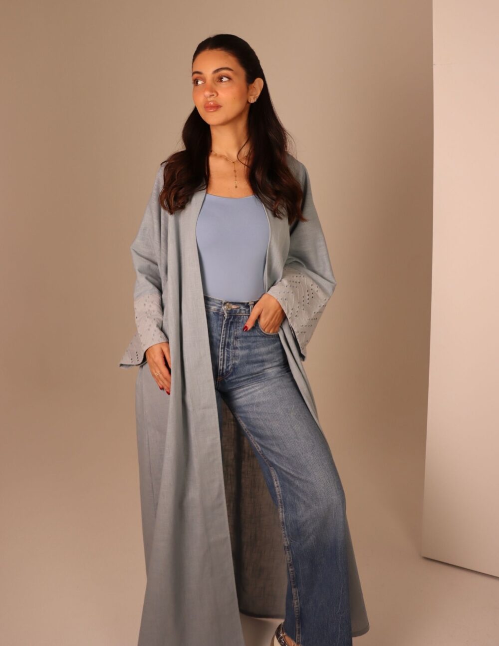 Jenin Abaya — Blue