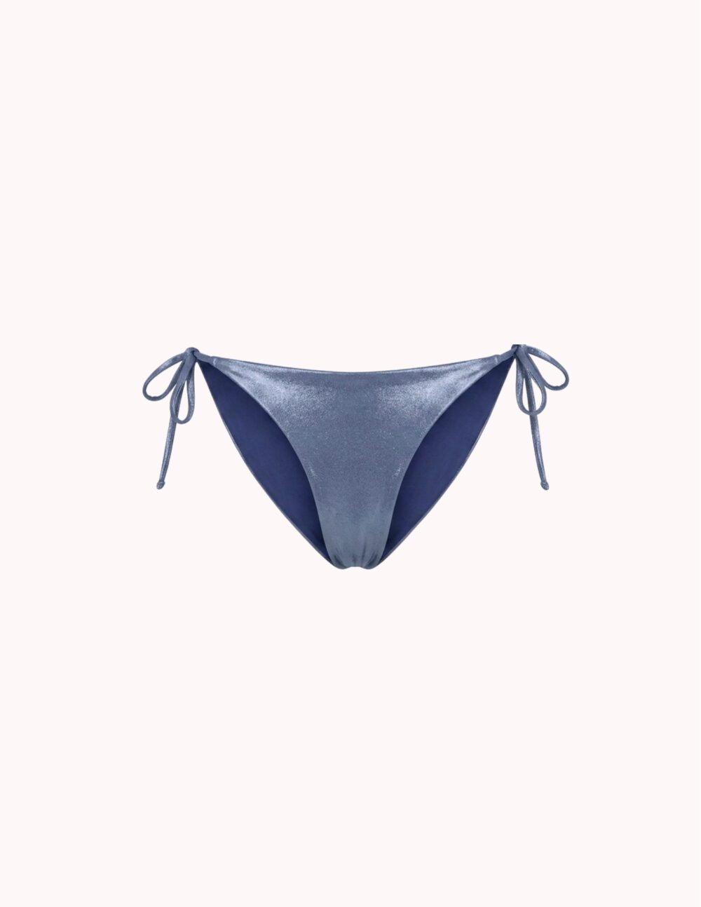Isla Bikini Bottom — Metallic Blue