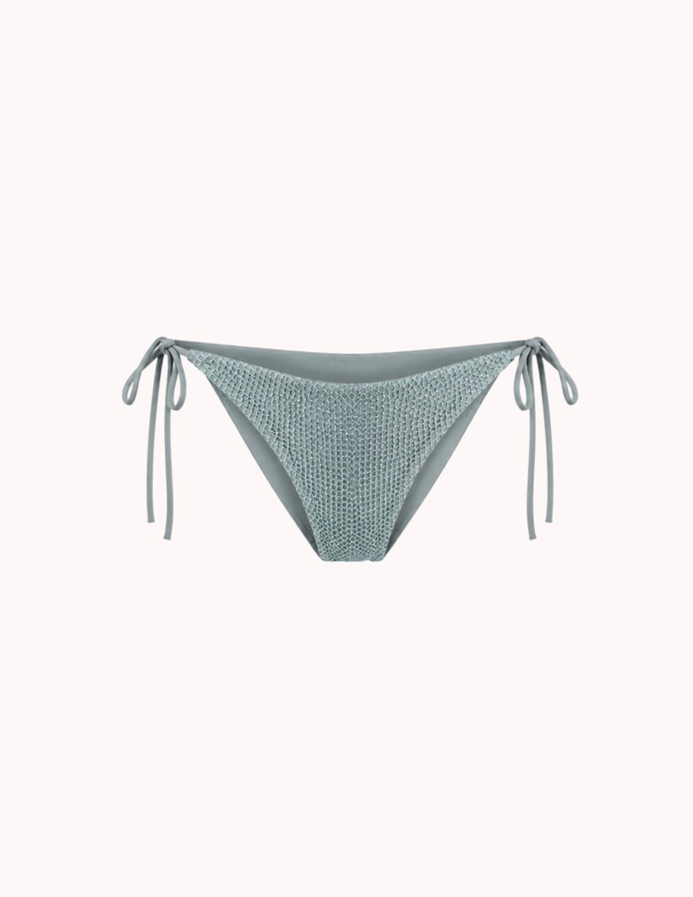 Isla Rhinestone Bikini Bottom — Teal