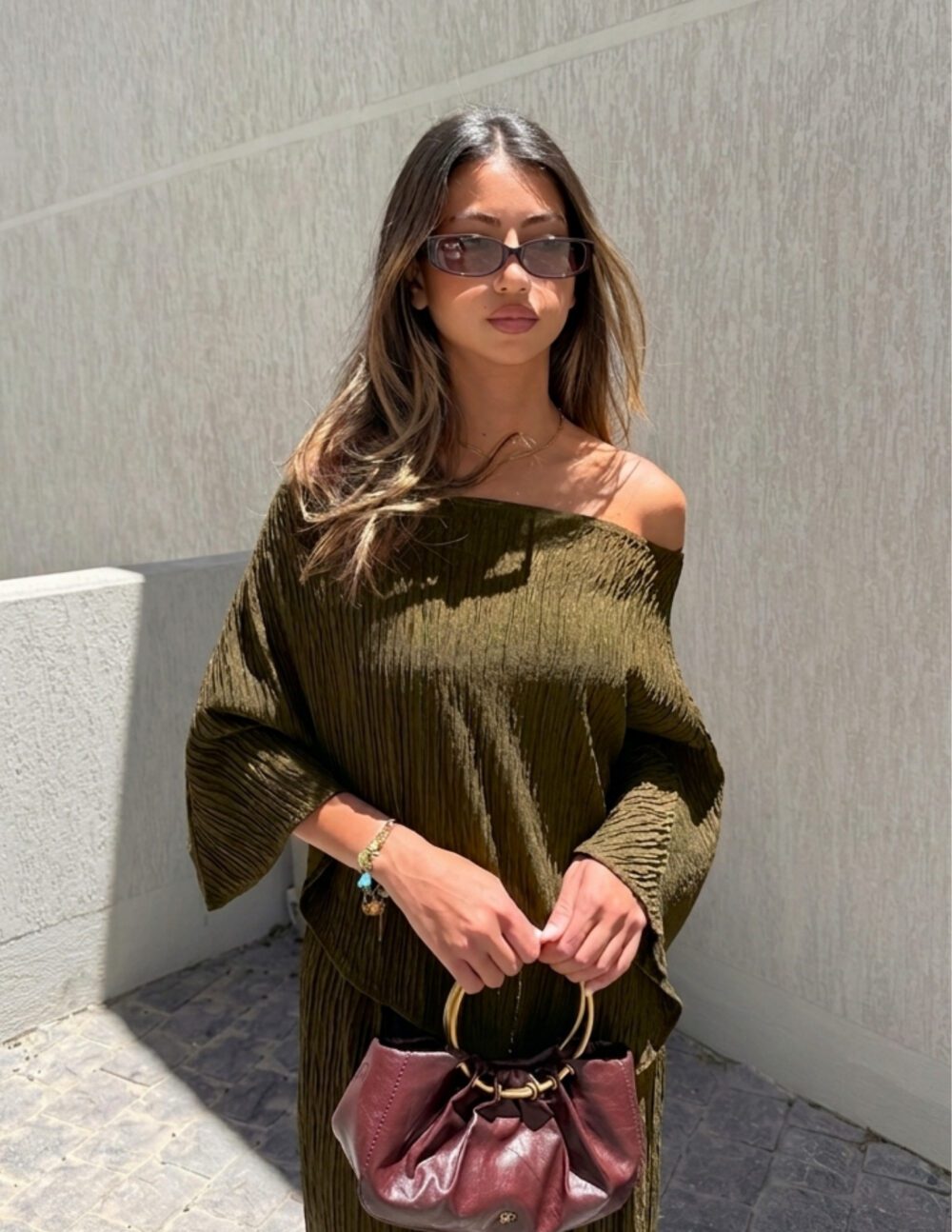 Naomi Set — Olive Green