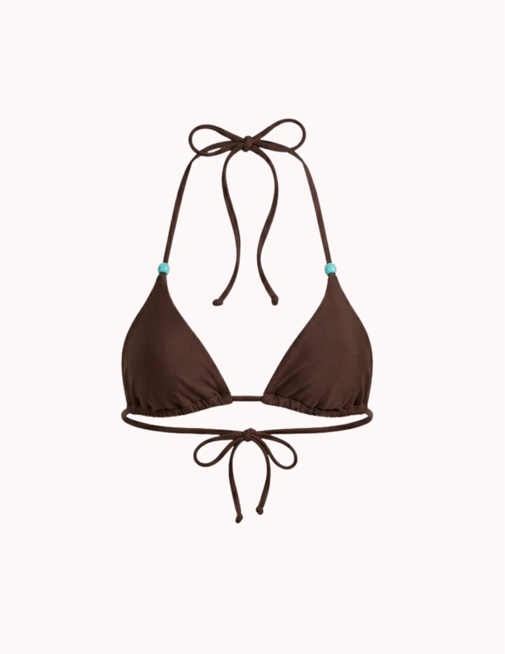 Isla Bikini Top — Brown