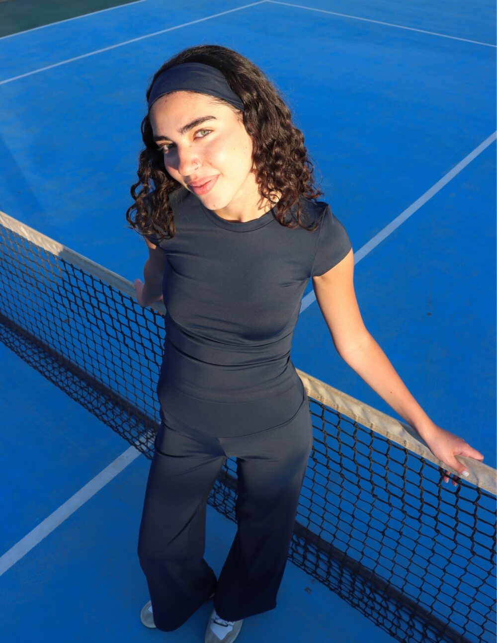 Claire Top — Navy Blue