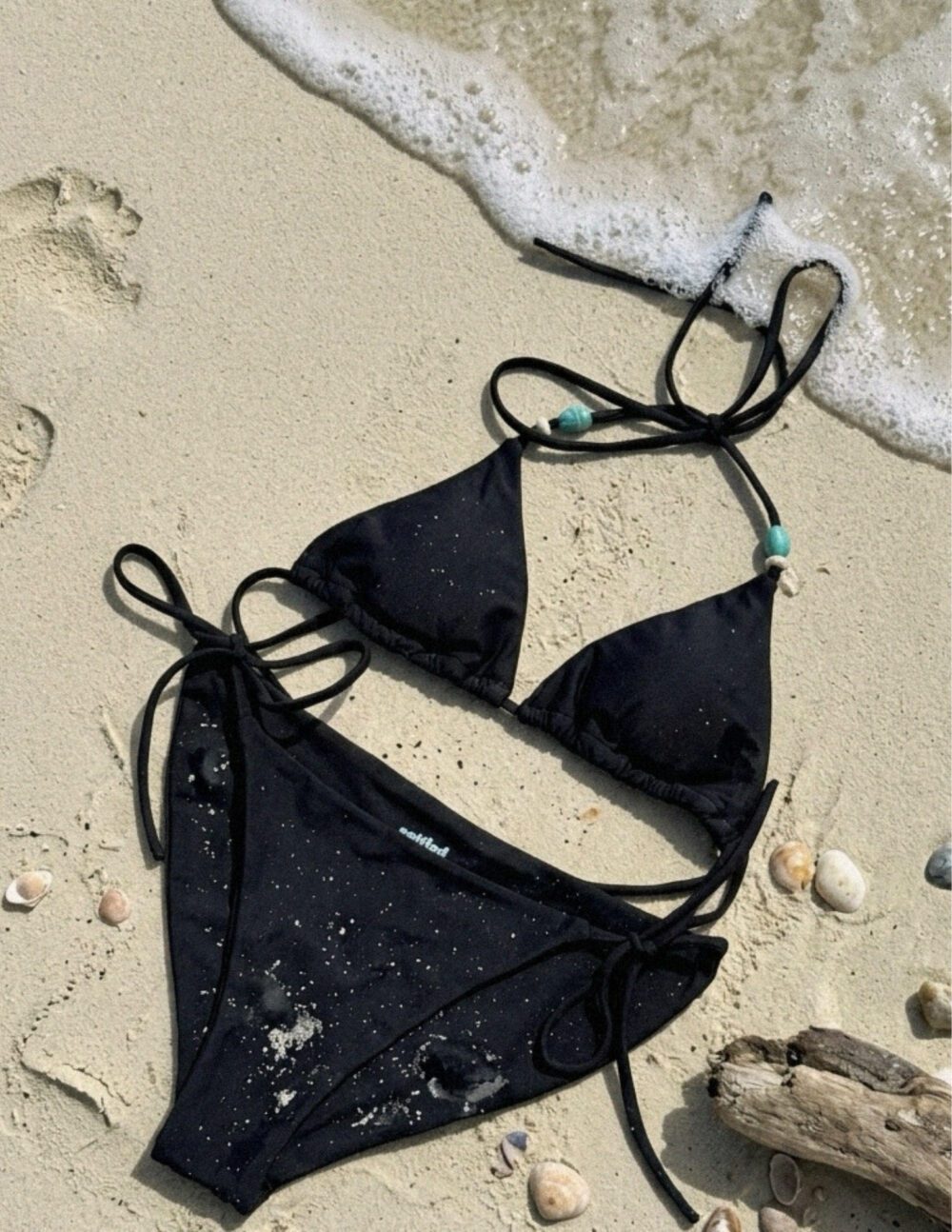 Isla Bikini Bottom — Black
