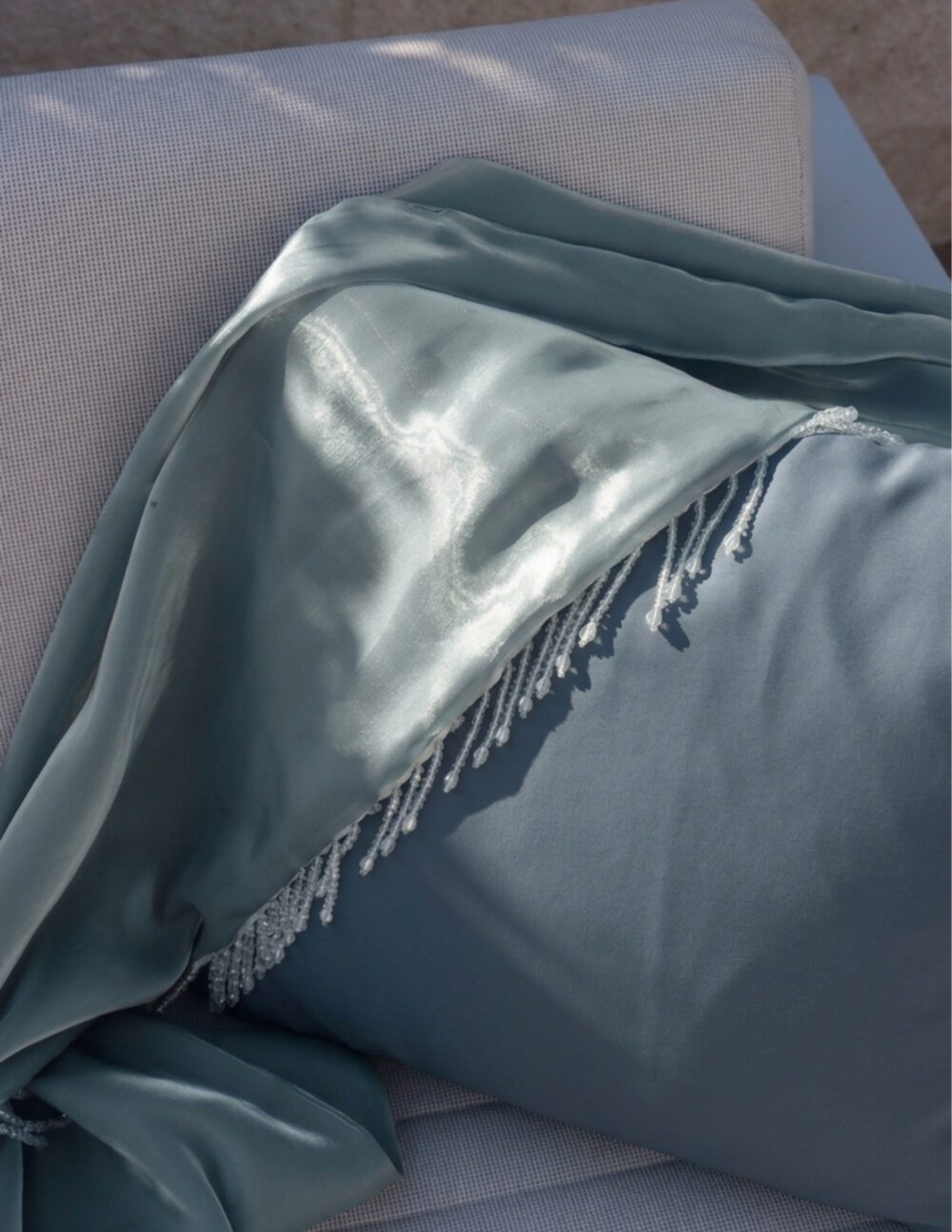 Stardust Wrapskirt — Teal