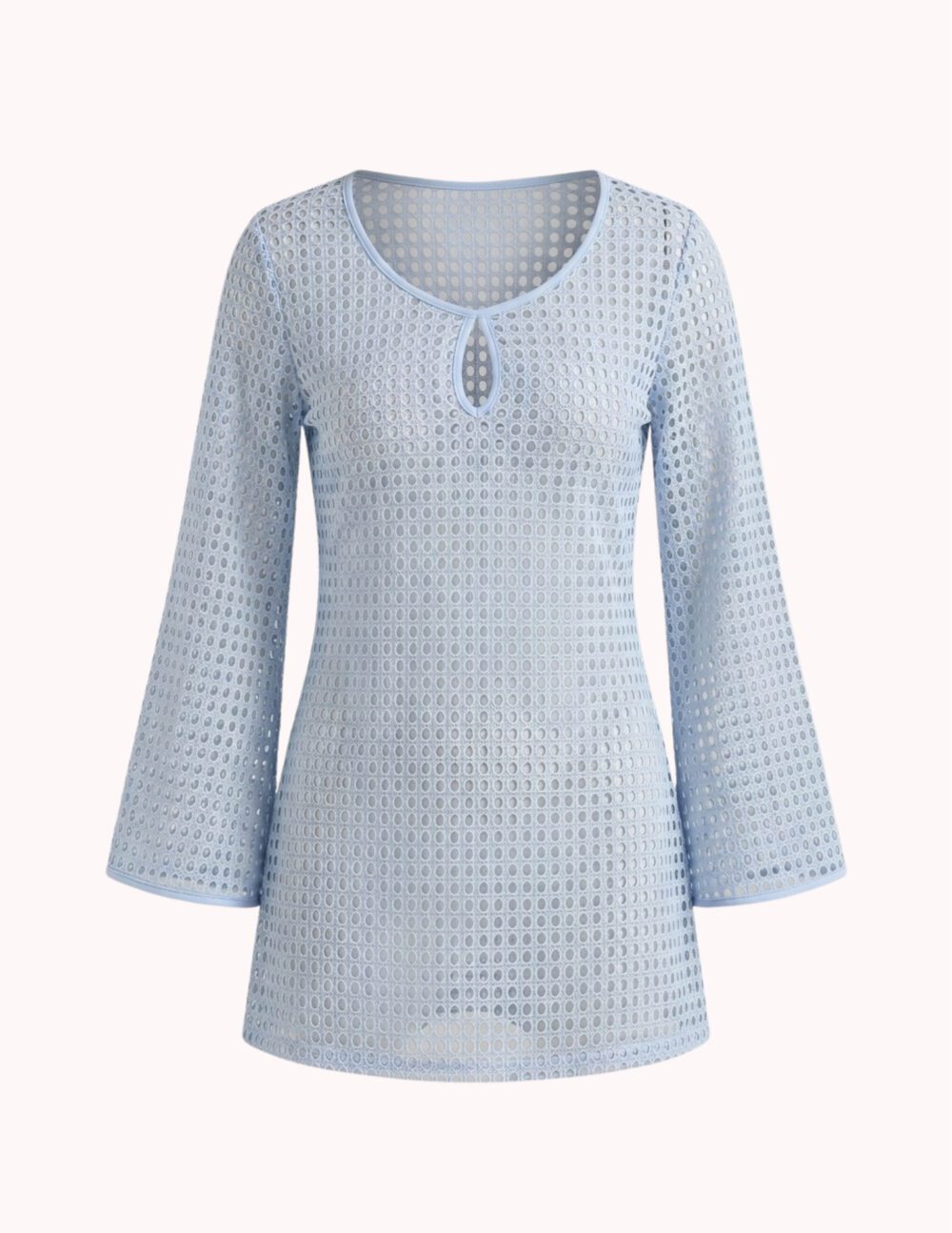 Sofia Beach Coverup — Baby Blue