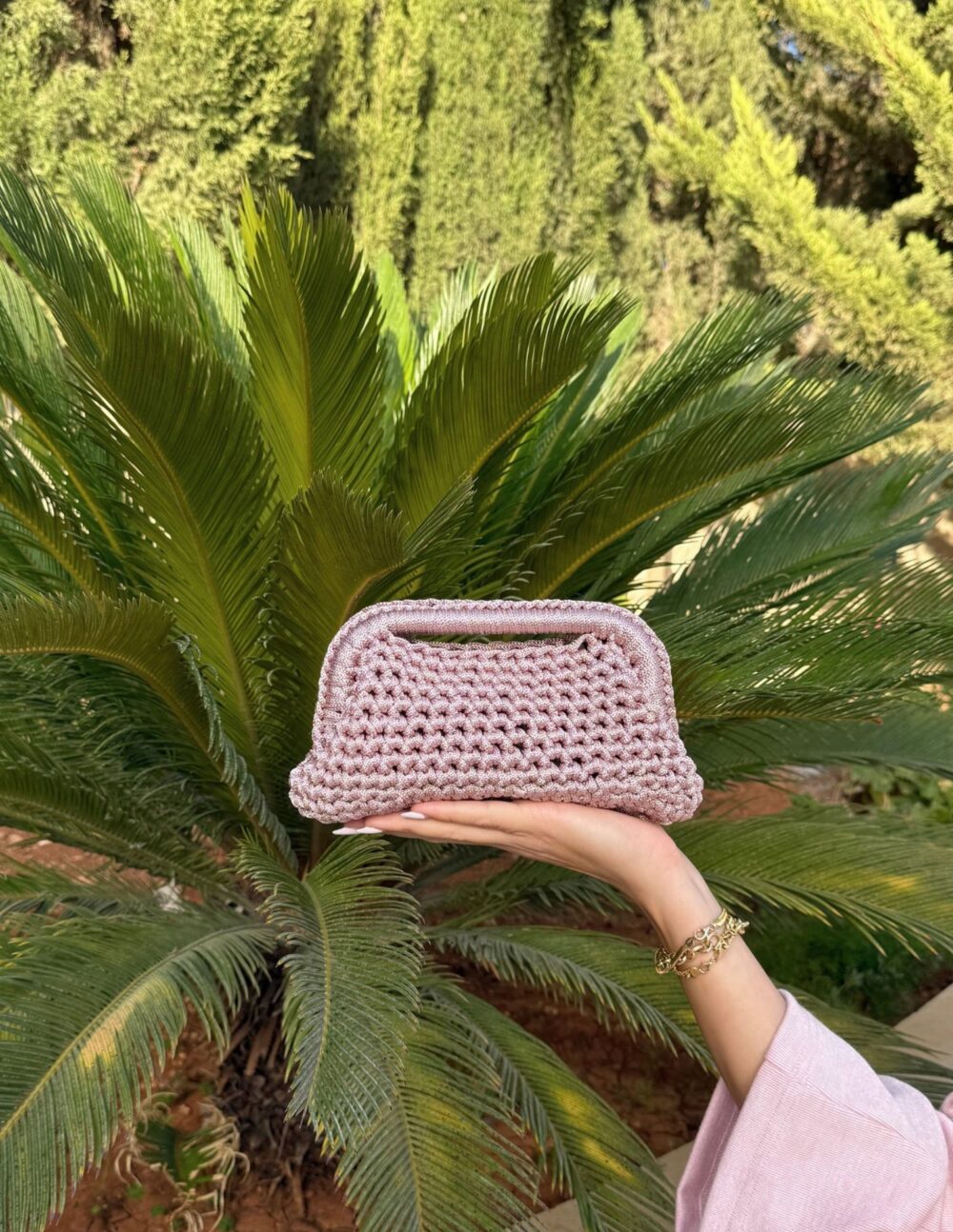 Jade Clutch - Rose (Mini)